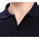 Black- Round Neck T-Shirt Plain solid Color