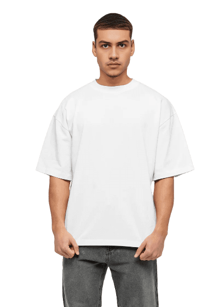 White- Oversized Printed T-Shirt - Gracias
