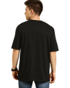 Black Oversized Holiday T-Shirt - Climbing Mountain