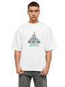 Premium White Oversized Country T-Shirt - Disney