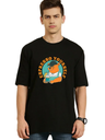 Black Oversized Holiday T Shirt  -Espresso Yourself