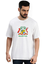 White Oversized Country T Shirt -  Mauritius