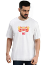 White Oversized Country T Shirt - Bali