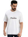 White Oversized Country T-Shirt Maldives