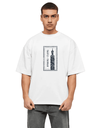 White Oversized Traveler T-Shirt - Taipei Taiwan