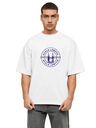White Oversized Traveler T-Shirt - Kualalumpur