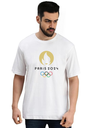 White Oversized Country T-Shirt - Paris Olympic