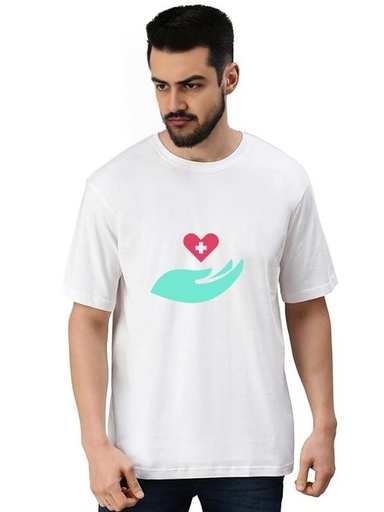 White Oversized T Shirt, Medico- Medical care